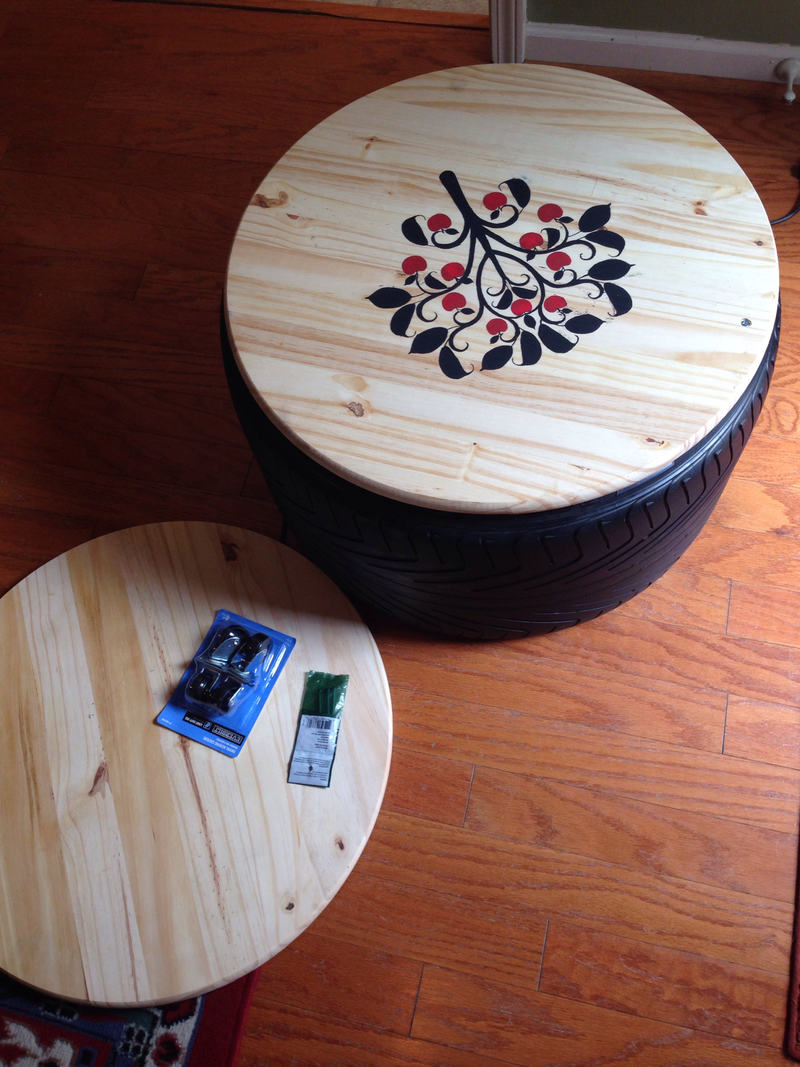 Illustration for article titled Viper Tires Make Great FurnitureÂ
